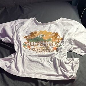 Rip Curl White Graphic T-Shirt